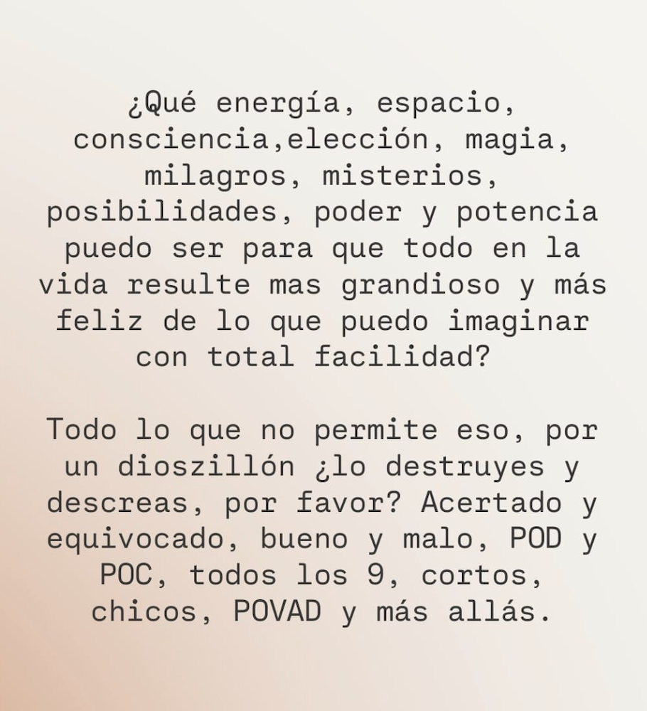 Barras de Access Consciousness