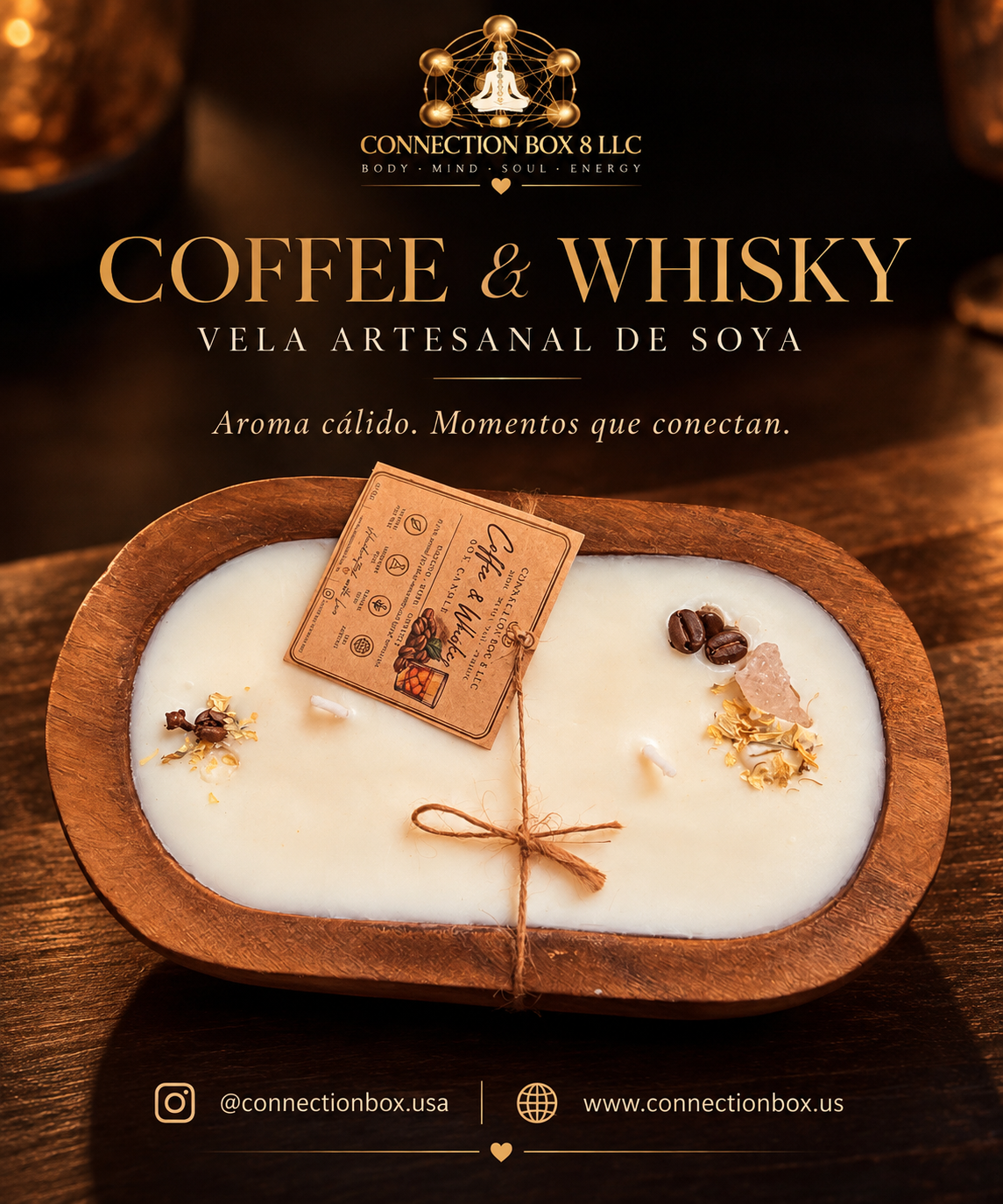 PUMPKIN & WHISKEY — AUTUMN IN A CANDLES 
