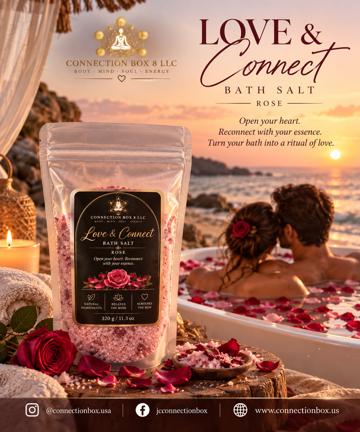 Rose Bath Salt