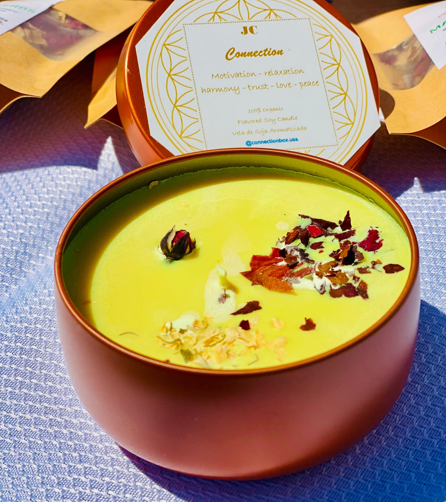 Velas de soja Chanel n.5 y Citricos - Abundancia Gloriosa