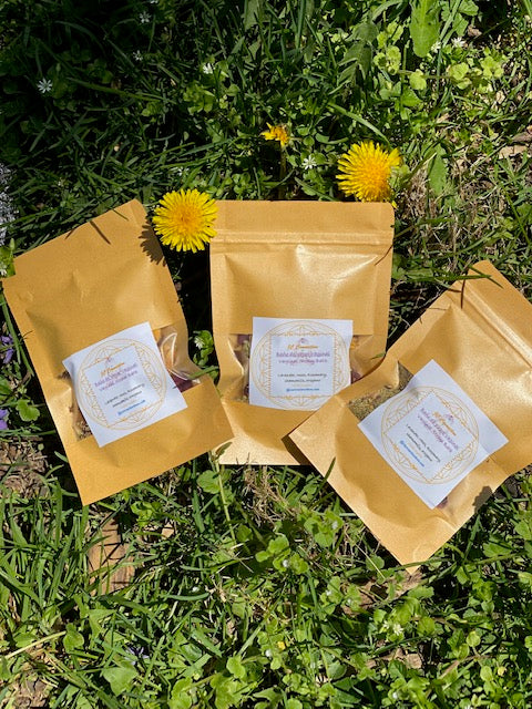 Herbal Bath (rosemary, roses, eucalyptus, oregano, salts, chamomile)
